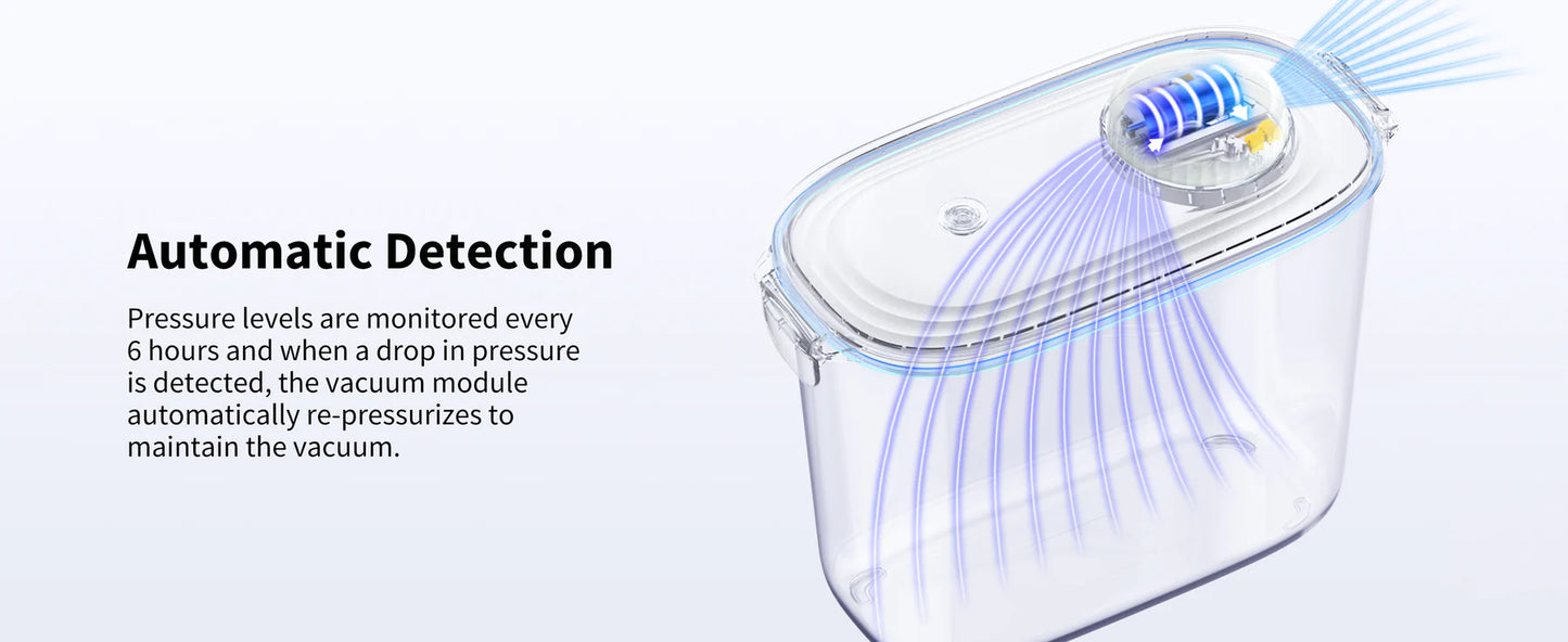 Vacube - Smart Vacuum Food Storage Container