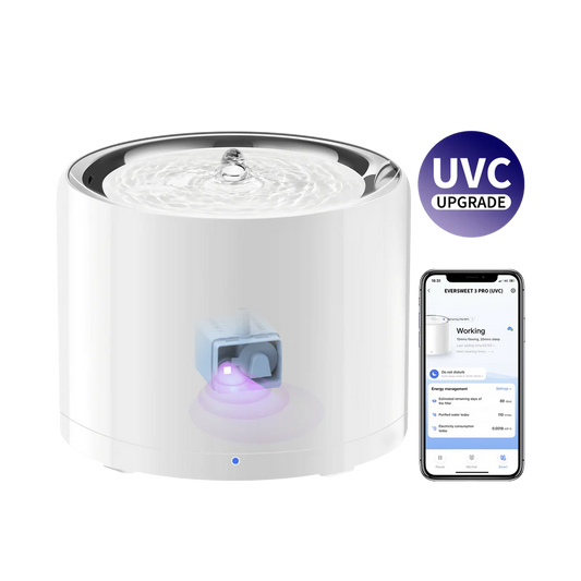 Eversweet 3 Pro (UVC) - Automatic Water Fountain