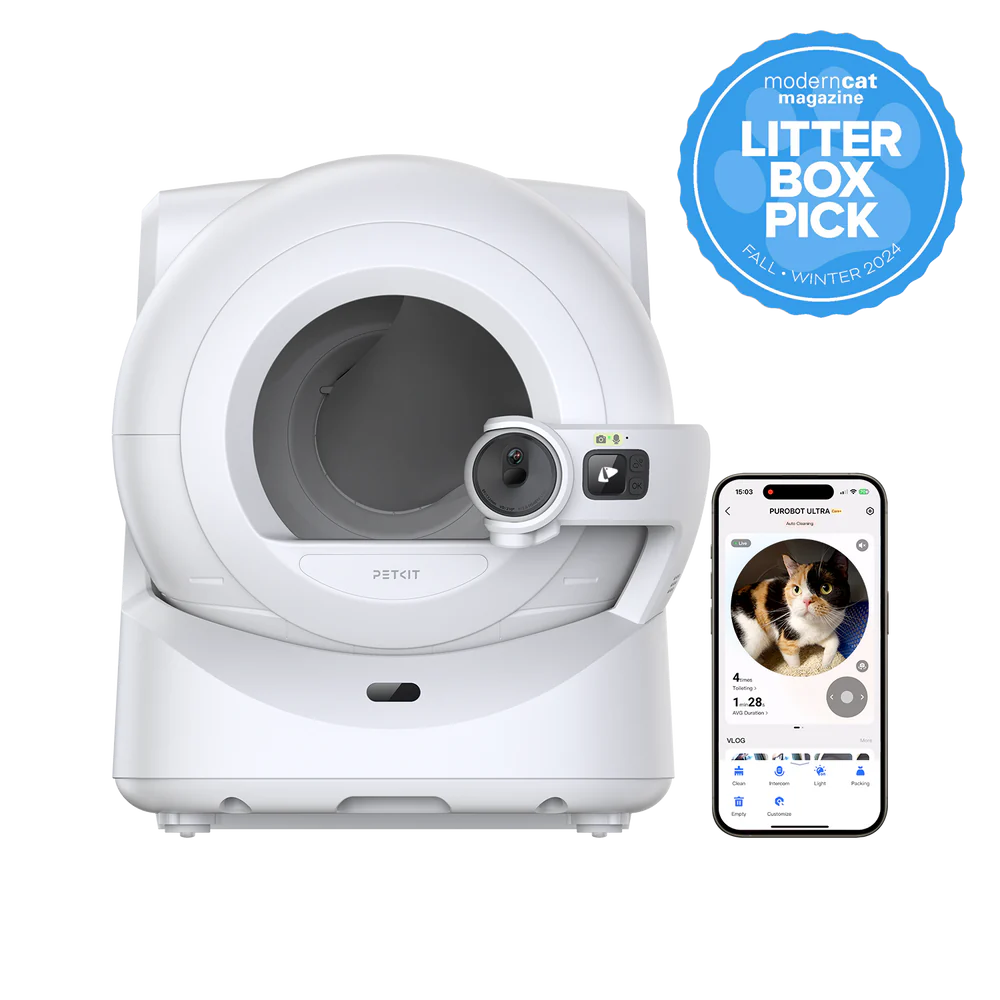 PuroBot Ultra - The Automatic Litter Box